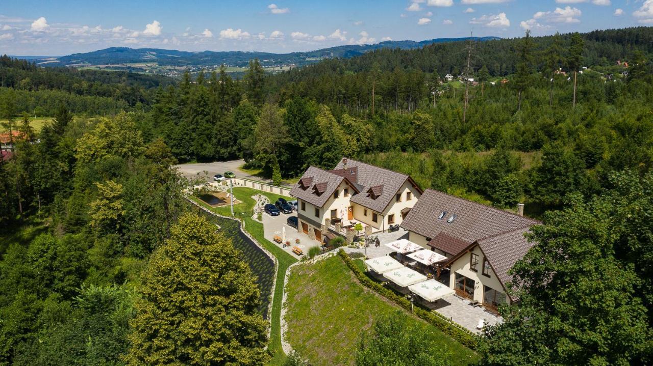 Penzion Na Kraji Lesa Valašské Meziříčí Exteriör bild